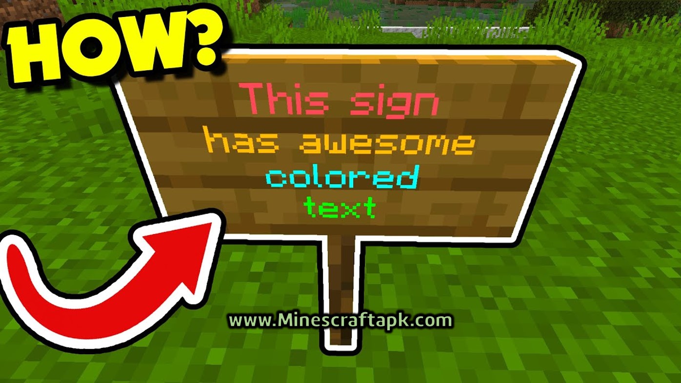 How to Add Colors to Text in Minecraft