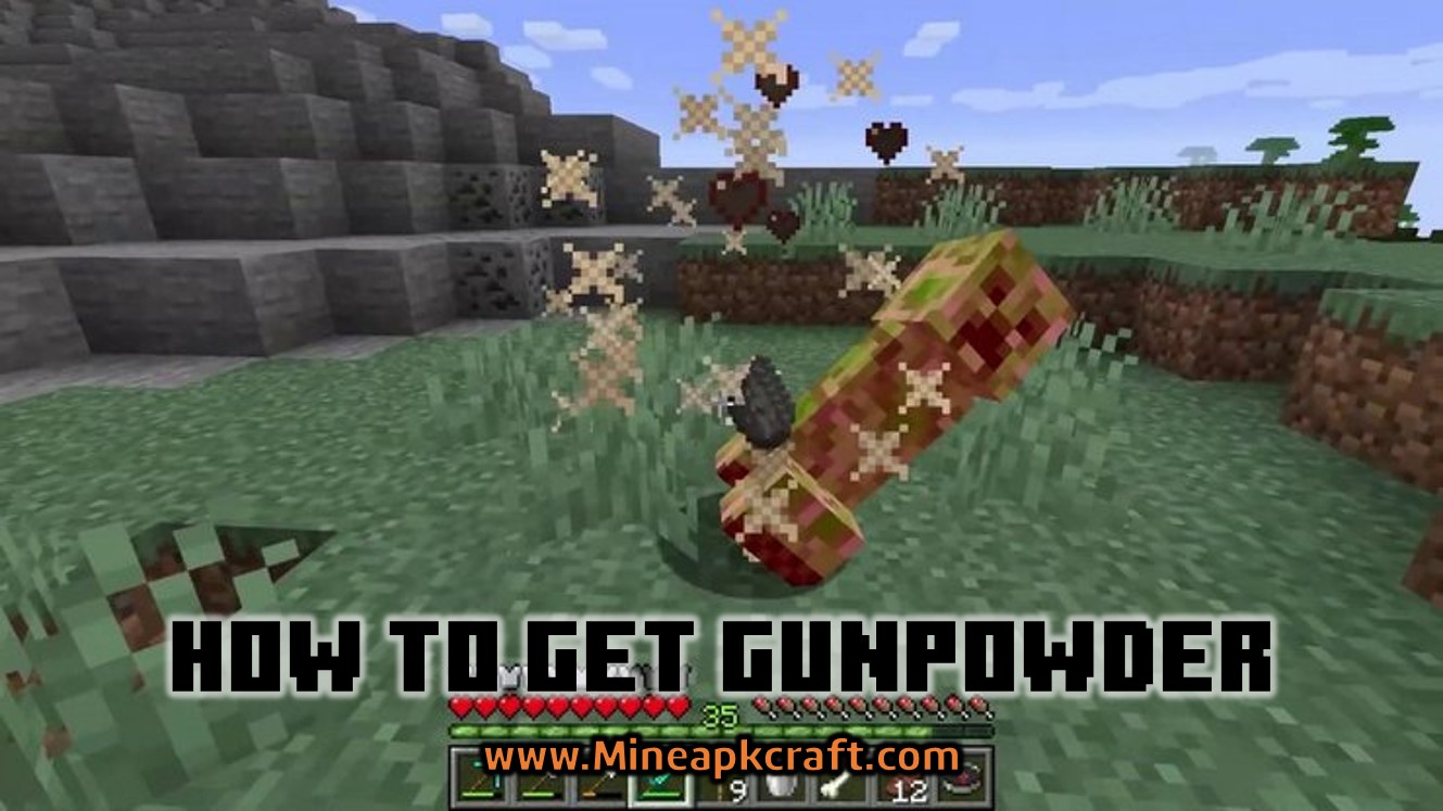 how to get gunpowder in minecraft